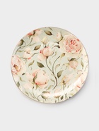 Тарелка WY Pink O'hara, d=20 см, фарфор, зелёная - Фото 1