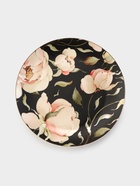 Тарелка WY Pink O'hara, d=20 см, фарфор, чёрная - Фото 1