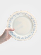 Тарелка WY Royal blue, d=26.5 см, фарфор, белая - Фото 5