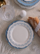 Тарелка WY Royal blue, d=26.5 см, фарфор, белая - Фото 8