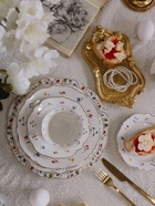 Тарелка WY Flowers song, d=26.5 см, фарфор, белая - Фото 6