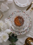 Тарелка WY Flowers song, d=26.5 см, фарфор, белая - Фото 8