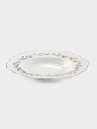 Тарелка глубокая WY Flowers song, 200 мл, d=21.5 см, фарфор, белая - Фото 2