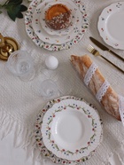 Тарелка глубокая WY Flowers song, 200 мл, d=21.5 см, фарфор, белая - Фото 7