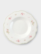 Тарелка глубокая WY Spring flowers, 220 мл, d=21.5 см, фарфор, белая - Фото 2