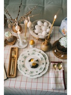 Тарелка WY Emerald Essence, d=26.5 см, фарфор, белая - Фото 7