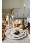 Тарелка WY Emerald Essence, d=26.5 см, фарфор, белая - Фото 12