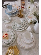 Тарелка глубокая WY Emerald Essence, 200 мл, d=21.5 см, фарфор, белая - Фото 10