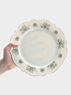 Тарелка WY Emerald Essence, d=20 см, фарфор, белая - Фото 6