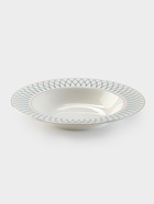 Тарелка глубокая WY Royal bird, 290 мл, d=21.5 см, фарфор, белая - Фото 1