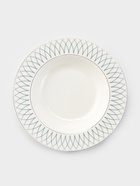 Тарелка глубокая WY Royal bird, 290 мл, d=21.5 см, фарфор, белая - Фото 2