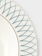 Тарелка глубокая WY Royal bird, 290 мл, d=21.5 см, фарфор, белая - Фото 3