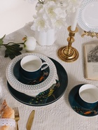 Тарелка глубокая WY Royal bird, 290 мл, d=21.5 см, фарфор, белая - Фото 7