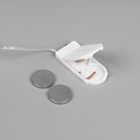 УЦЕНКА Набор для творчества «Ёлка зелёная», 18×36×18 см, дерево, текстиль, батарейки CR2032×2, свечение тёплое белое - Фото 4