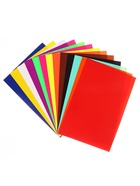 Набор цветной самоклеящейся бумаги А4, 14 листов, 14 цветов, плотность 80 г/м² - Фото 4