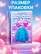 Набор для опытов «Выращивание кристаллов», фигурка: девочка - Фото 2