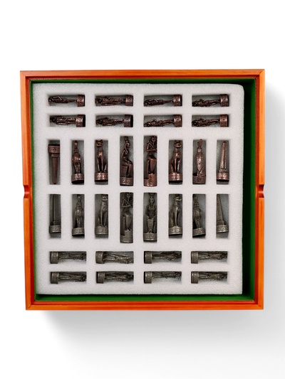 Шахматы «Древний Египет», настольная игра, 36×36 см, король h=8 см, пешка h=6 см