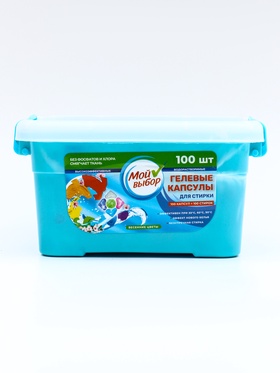 {{photo.Alt || photo.Description || 'УЦЕНКА Капсулы для стирки Мой Выбор 5в1 «Весенние цветы» 100 шт. по 10 г'}}