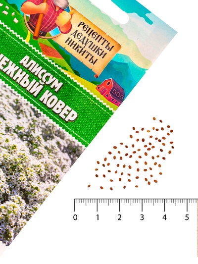 Семена цветов Алиссум "Снежный ковер", 0,05 г