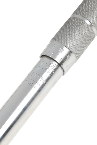 Ключ динамометрический ТУНДРА, 45 сталь, под квадрат 3/8", 120 - 160 Н*м, 280 мм