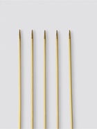 Спицы для вязания, чулочные, из алюминия, d=2 мм, 15 см, 5 шт., цвет золотой - Фото 3