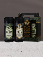 Подарочный набор косметики Real Beer, гель для душа и шампунь для волос HARD LINE, 2×400 - фото 33654326