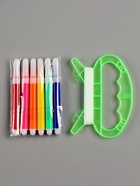 Воздушный змей - раскраска Funny toys «Кролик и друзья», 80 см, 6 фломастеров - Фото 3