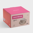 Чайная пара Доляна «Винтаж», 250 мл, блюдце d=15 см, керамика, бежевая - Фото 6