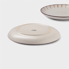 Тарелки Доляна «Скандинавия», d=27 см, набор 2 шт., керамика, бежевые - Фото 5