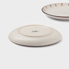 Тарелки Доляна «Скандинавия», d=20 см, набор 2 шт., керамика, бежевые - Фото 5
