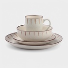 Тарелки Доляна «Скандинавия», d=20 см, набор 2 шт., керамика, бежевые - Фото 7