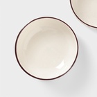 Салатники Доляна «Скандинавия», d=15 см, набор 2 шт., керамика, бежевые - Фото 4