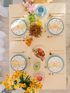 Тарелка глубокая Доляна «Романс», 230 мл, d=22 см, костяной фарфор, белая - Фото 5