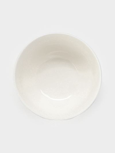 Салатник Доляна «Романс», d=14.1 см, костяной фарфор, белый