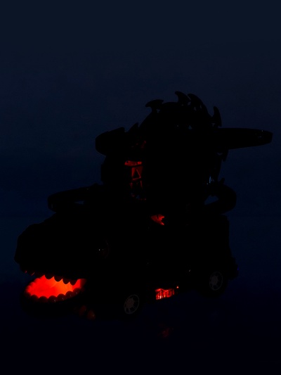 Машинка «Дино Гонки», автотрек, 3 дино-машинки, световые и звуковые эффекты, работает от батареек