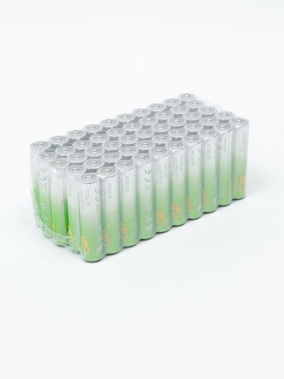 Батарейка алкалиновая GP Super, AAA, LR03-50BOX, 1.5 В, набор 50 шт.