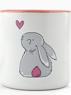 Кружка чайная керамическая «Зайка», 380 мл - Фото 3