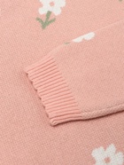 Джемпер для девочки KAFTAN: Flowers, бежевый, размер 30 (98-104 см) - Фото 12