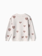 Джемпер для девочки KAFTAN: Love, белый, размер 32 (110-116 см) 10539603