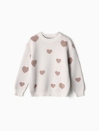 Джемпер детский KAFTAN Love, размер 34 (122-128 см), бежевый - Фото 8