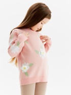 Джемпер детский KAFTAN «Ромашки», размер 30 (98-104 см), розовый - фото 34471479