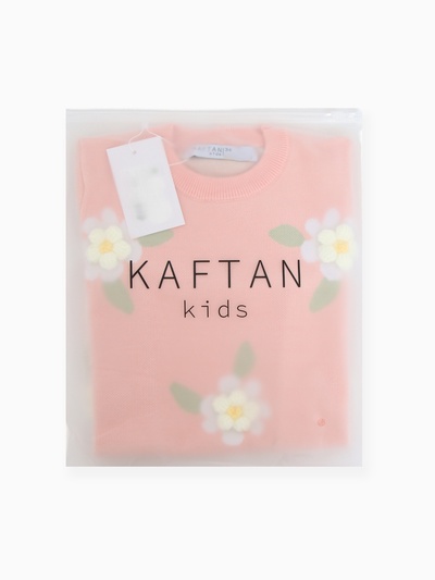 Джемпер для девочки KAFTAN «Ромашки», розовый, размер 32 (110-116 см)