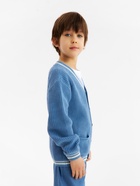 Кардиган детский KAFTAN р.32 (110-116 см), синий 10539627 - фото 13880618