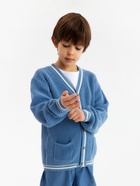 Кардиган детский KAFTAN р.32 (110-116 см), синий 10539627 - фото 13880619