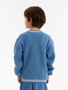Кардиган детский KAFTAN р.32 (110-116 см), синий 10539627 - фото 14423391