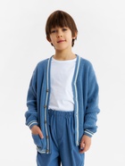 Кардиган детский KAFTAN р.32 (110-116 см), синий 10539627 - фото 14423392