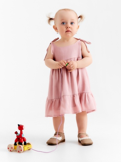 Сарафан для девочки «Крошка Я», рост 92-98 см, розовый