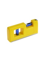 Уровень пластиковый магнитный ТУНДРА, мини, 2 глазка, 100 мм - Фото 2