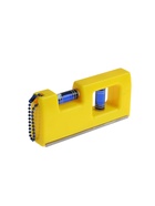 Уровень пластиковый магнитный ТУНДРА, мини, 2 глазка, 100 мм - Фото 4