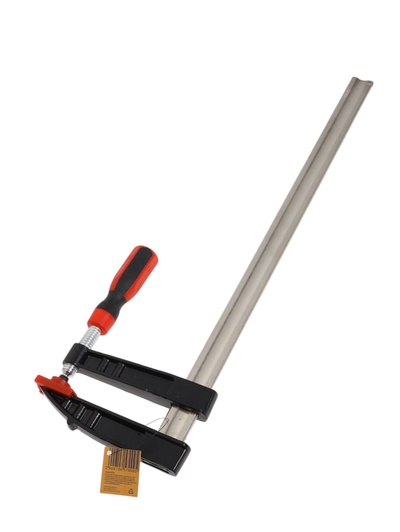 Струбцина F-образная усиленная ТУНДРА, тавровый профиль, 2К рукоятка, 500×120×590 мм